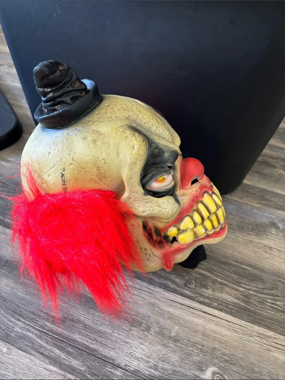 Scary Red Clown Halloween Mask for Kids